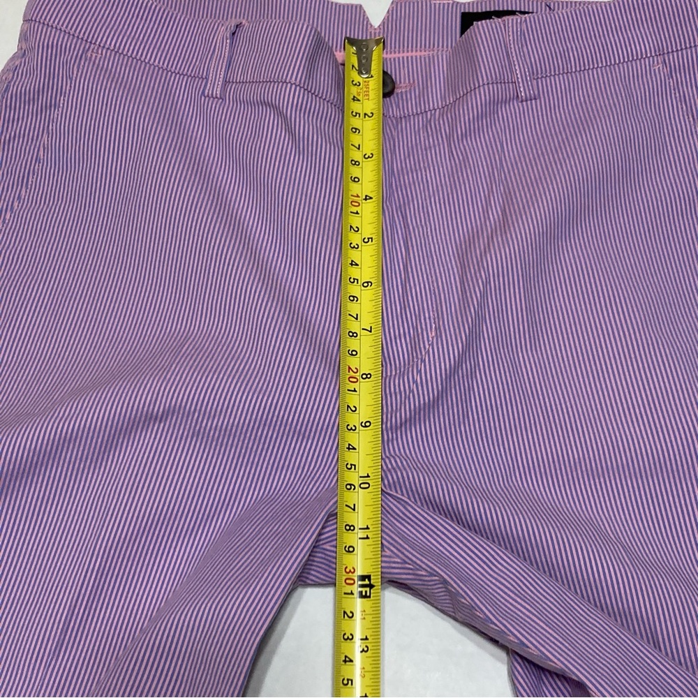 Dunning Pink Blue Pin Striped Golf Shorts Men’s 34 - Picture 5 of 10